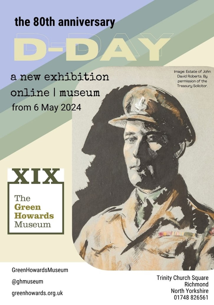Green Howards Museum set to launch new D-Day 80th celebration exhibition 4 GHM D-Day advertising