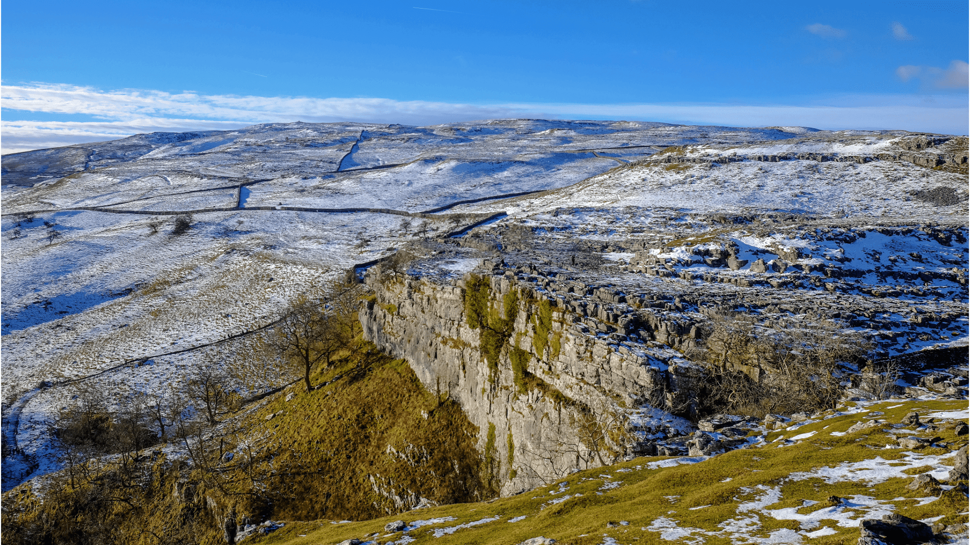 Malham Cove in Winter