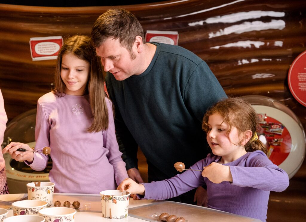 Easter Truffle Rolling