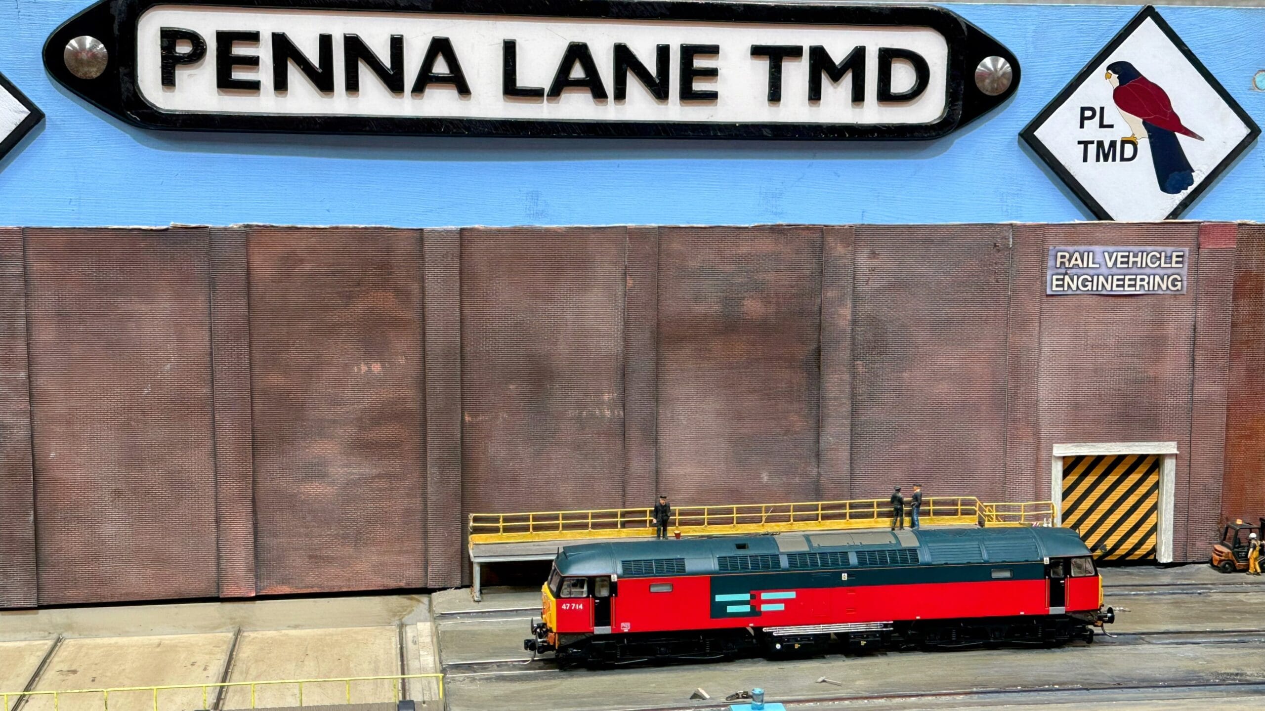 Wensleydale Railway reveals new livery for its class 47 diesel locomotive 4 IMG_8922 NickKeegan-min