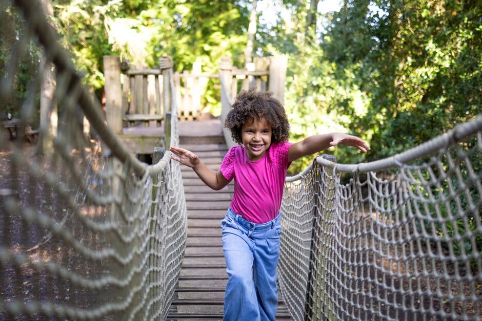 Summer lifestyle shoot with a family at Harlow Carr, August, 2023. The family are pro models and have signed model releases.