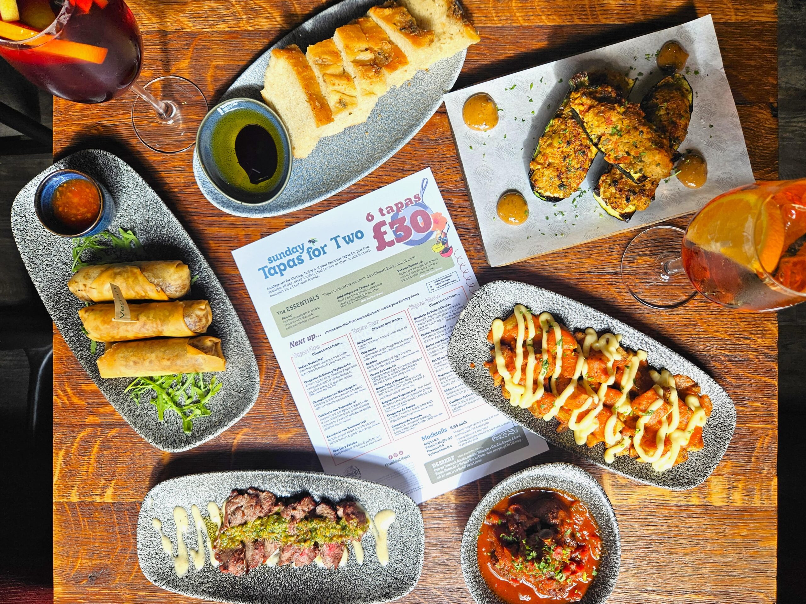 Sunday Tapas for Two