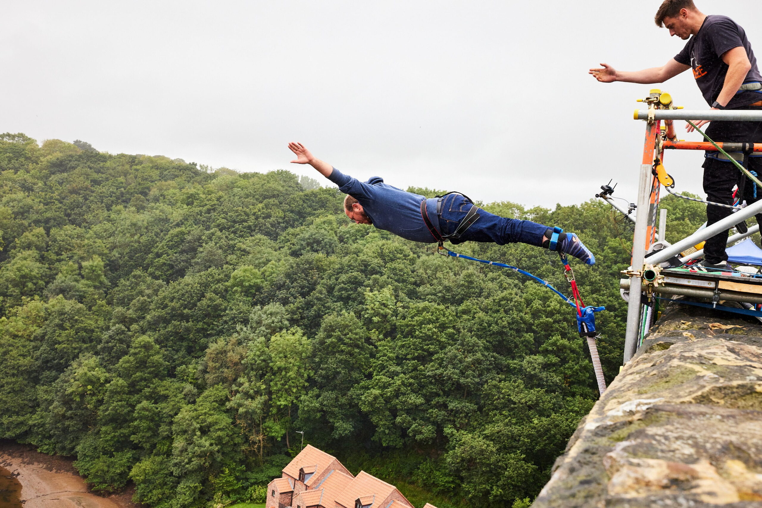 Blog 1 Larpool Viaduct Bungee Jump 2