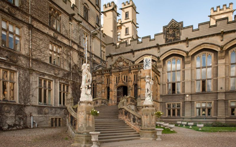 Carlton Towers Stone Staircase