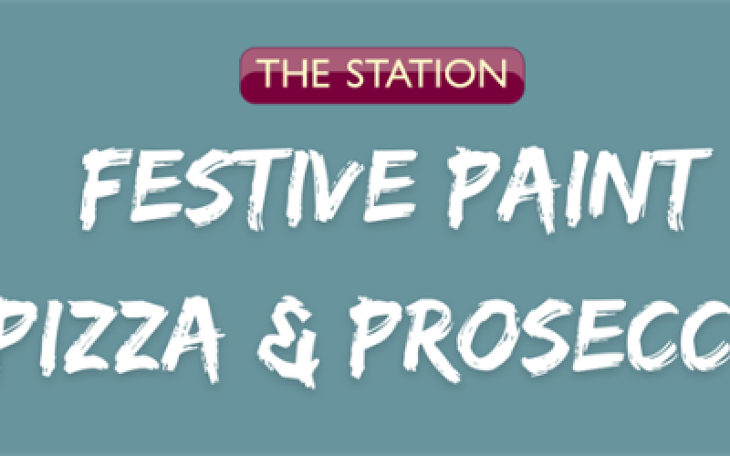 Festive Paint, Pizza and Prosecco